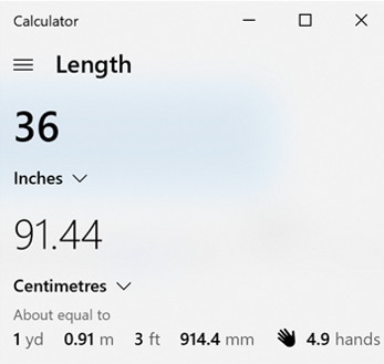 Who needs Google when you have conversion options in Windows and Excel