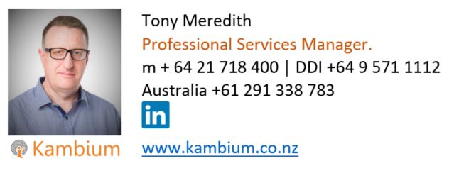 Email signatures made easy