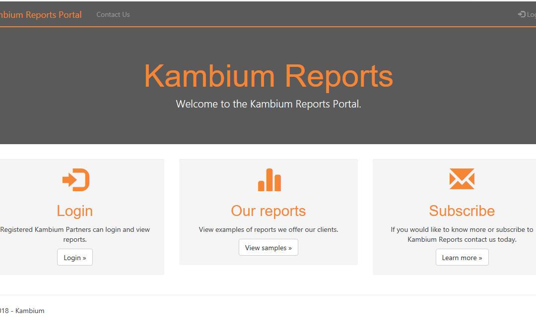 Kambium Partner Portals