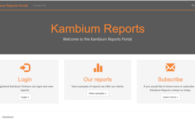 Kambium Partner Portals
