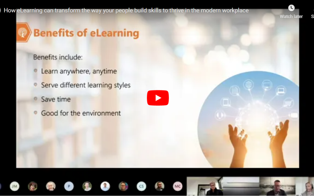 eLearning Webinar from L&D Specialist